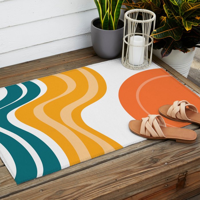 Sun Dunes 03 Outdoor Rug Gallery Image 2
