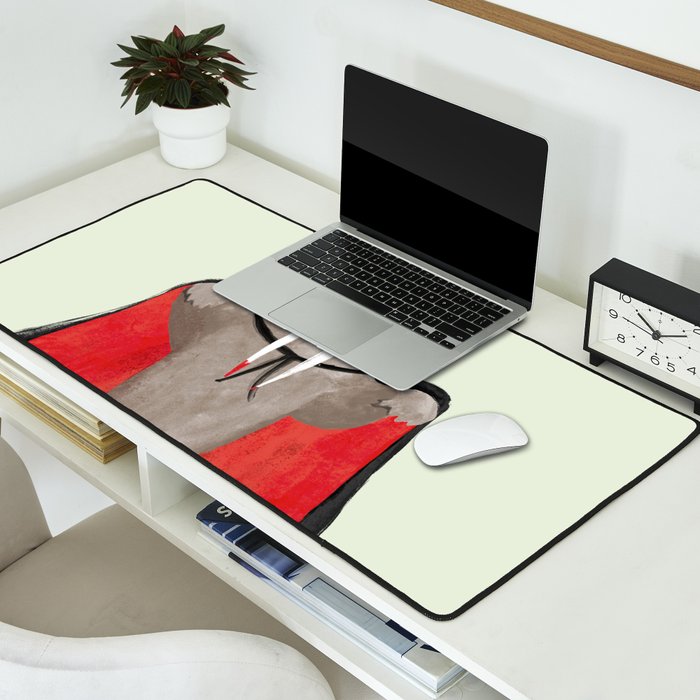 Vampire Walrus Desk Mat Gallery Image 2