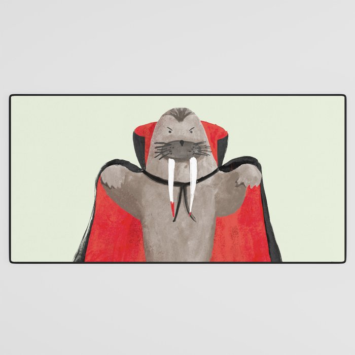 Vampire Walrus Desk Mat Gallery Image 3