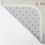 Bird Divinations: Common Crane (about: almanacofbirds.org) Bath Mat Gallery Image 2