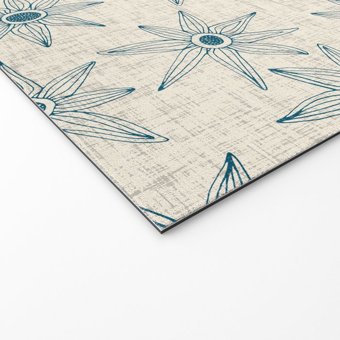 sema cream blue Welcome Mat Gallery Image 2