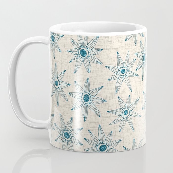 sema cream blue Coffee Mug Gallery Image 3