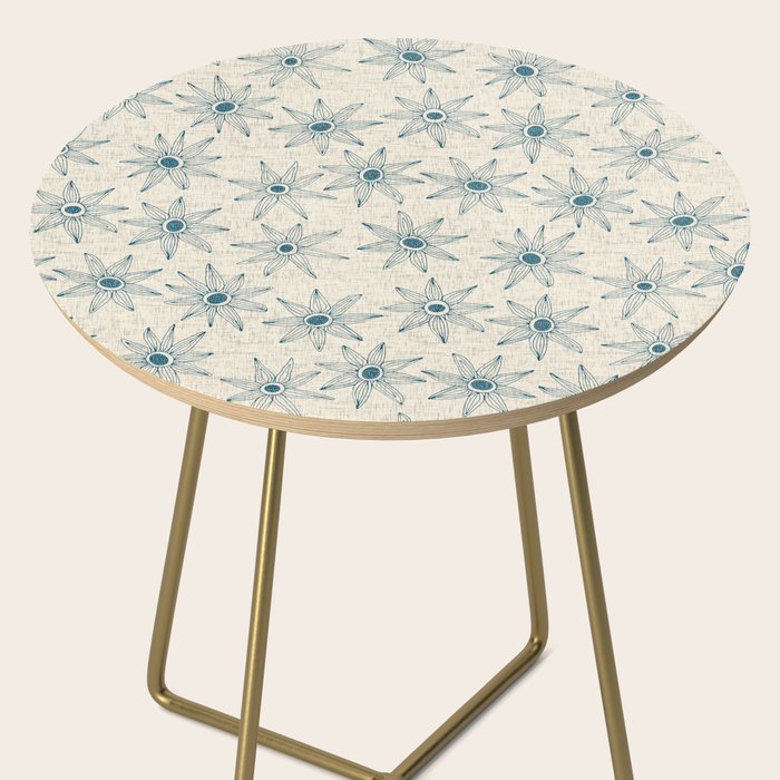 sema cream blue Side Table Gallery Image 2
