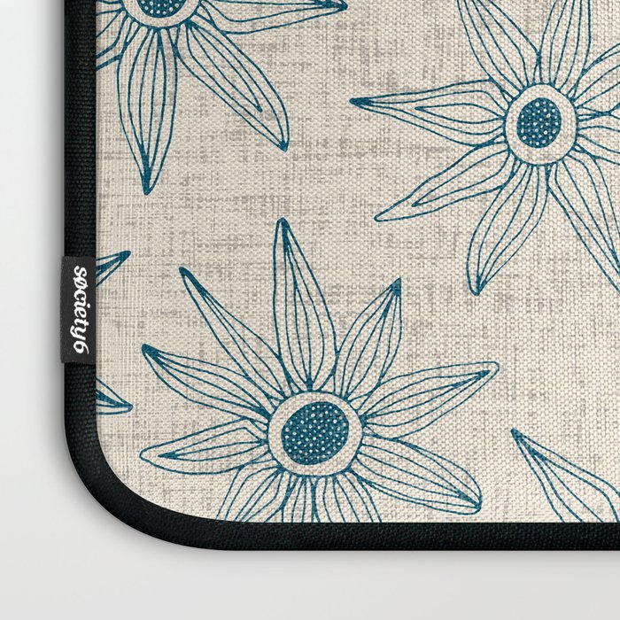 sema cream blue Laptop Sleeve Gallery Image 3