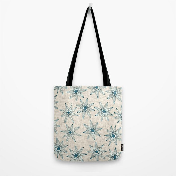 sema cream blue Tote Bag Gallery Image 2
