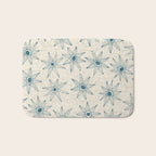 sema cream blue Bath Mat Gallery Image 1