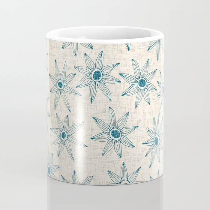 sema cream blue Coffee Mug Gallery Image 4