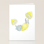 lelelelemon nyanco Stationery Card Gallery Image 2