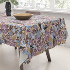 Vintage Floral Swallow Tablecloth Gallery Image 3