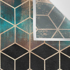 Ombre Dream Cubes Wall Tapestry Gallery Image 3