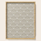 Vintage Cafe Floral - Oat Serving Tray Gallery Image 1
