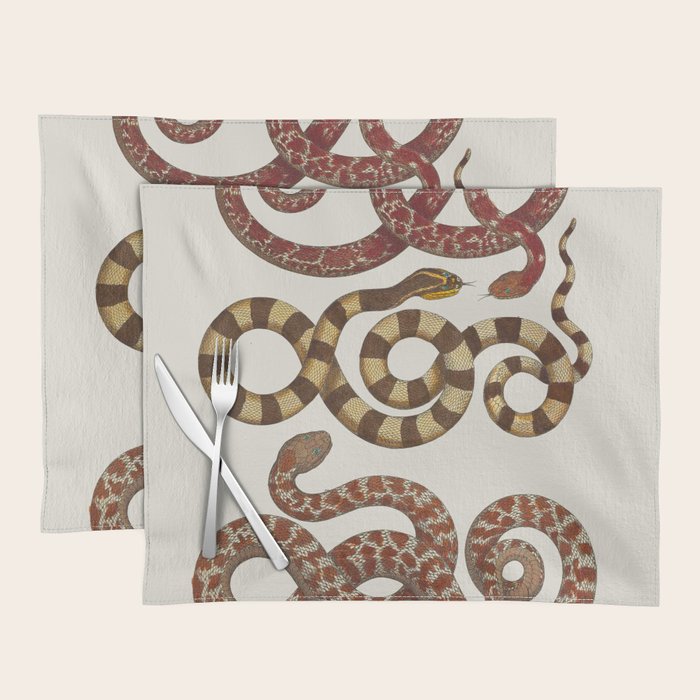 Albertus Seba A detailed description of the richest treasure of natural things Placemat Gallery Image 1