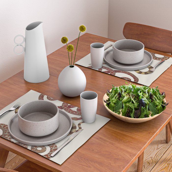 Albertus Seba A detailed description of the richest treasure of natural things Placemat Gallery Image 2