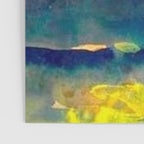 Yellow Moon (Over the Sea) landscape painting by Emil Nolde Poster Gallery Image 3