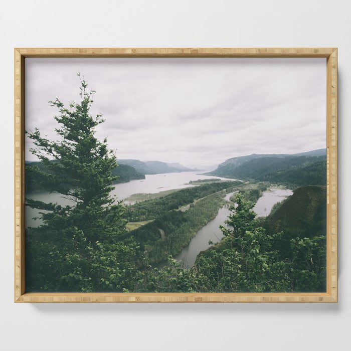 Columbia River Gorge II Serving Tray Gallery Image 1