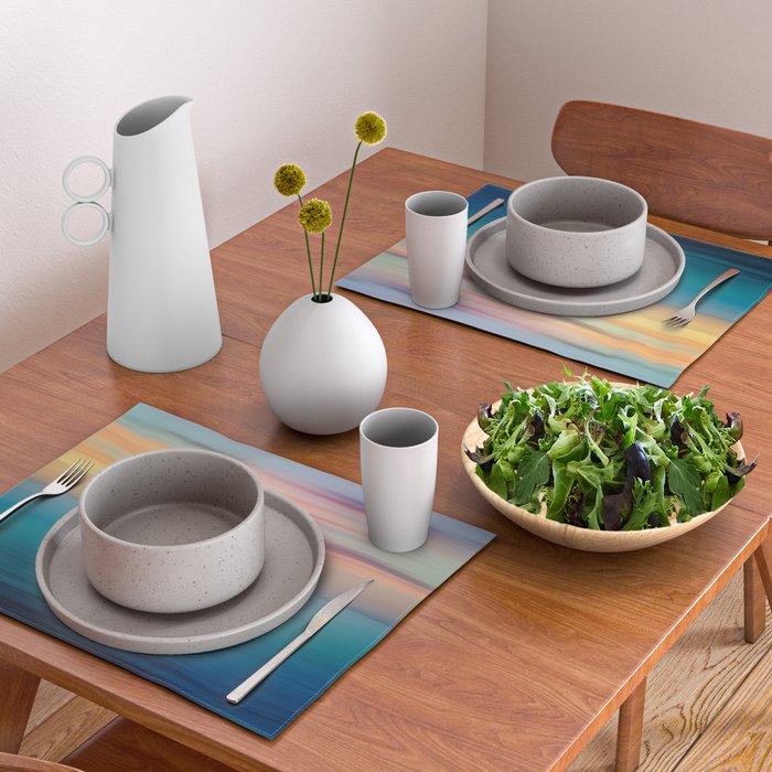 Abstract Seascape Placemat Gallery Image 2
