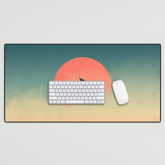 Lonesome Traveler Desk Mat Gallery Image 1