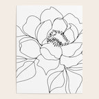 Minimal, Line Art, Floral Prints, Drawing Poster Gallery Image 4