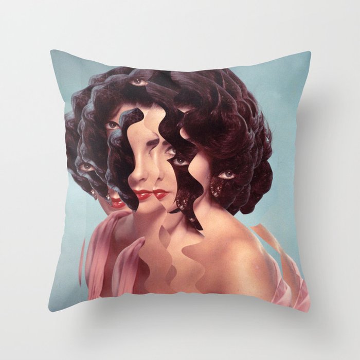 Another Portrait Disaster Liz 2 ne24 Throw Pillow Gallery Image 1