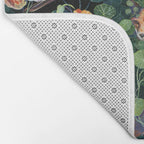 Nasturtium Fox Garden Bath Mat Gallery Image 2