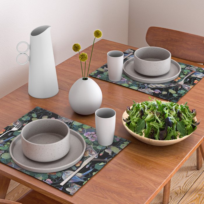 Nasturtium Fox Garden Placemat Gallery Image 2