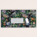 Nasturtium Fox Garden Desk Mat Gallery Image 1