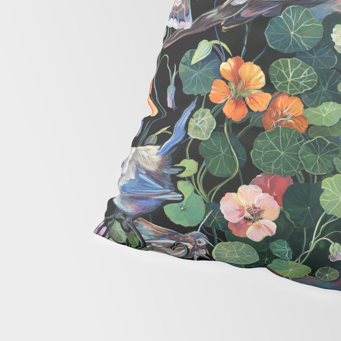 Nasturtium Fox Garden Pillow Sham Gallery Image 4