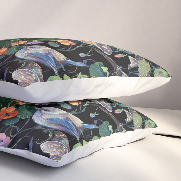 Nasturtium Fox Garden Pillow Sham Gallery Image 3