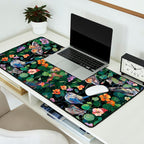 Nasturtium Fox Garden Desk Mat Gallery Image 2