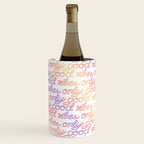Good Vibes Only - Rainbow Wine Chiller Gallery Image 2