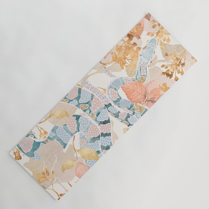 Coral Spring Garden Yoga Mat Gallery Image 1