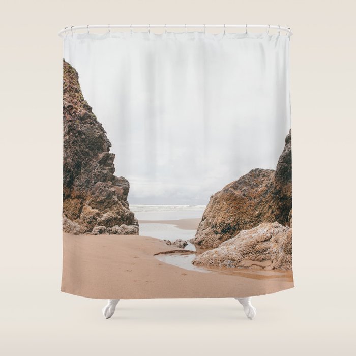 Oregon Coast Shower Curtain Gallery Image 1