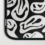 Black and White Dripping Smiley Laptop Sleeve Gallery Image 3