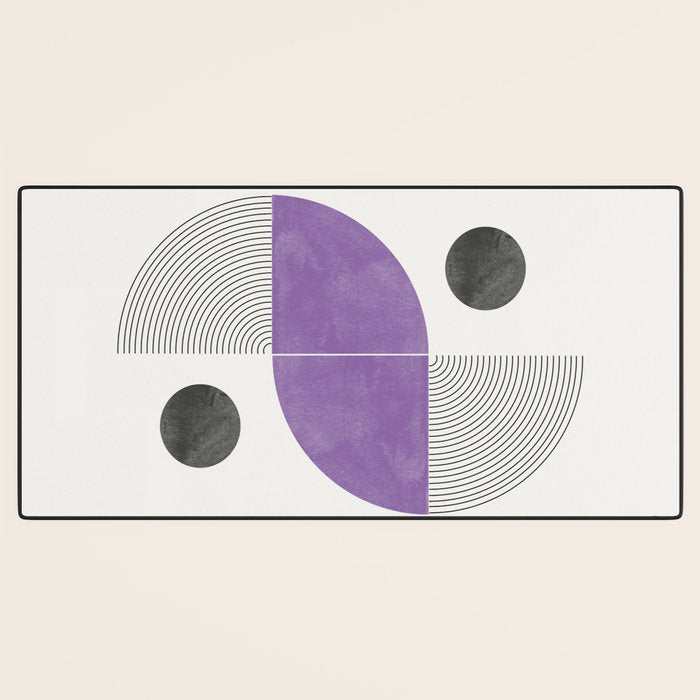 Geometric Shape 03 Desk Mat Gallery Image 3