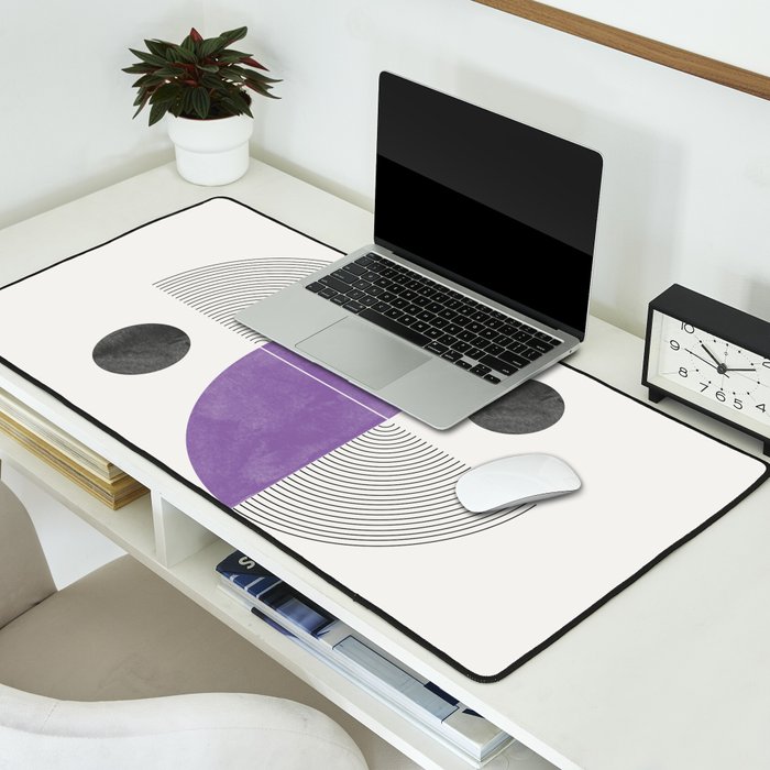 Geometric Shape 03 Desk Mat Gallery Image 2