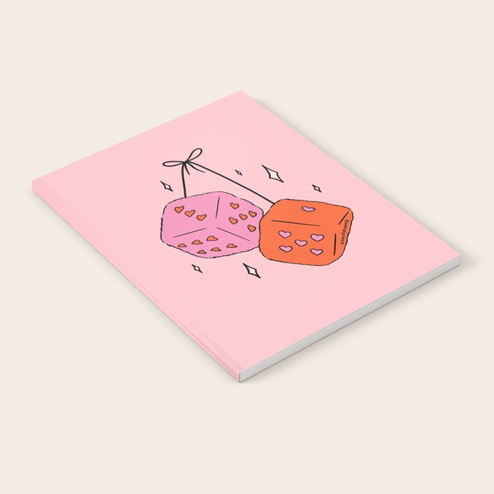 Heart Dice Notebook Gallery Image 1