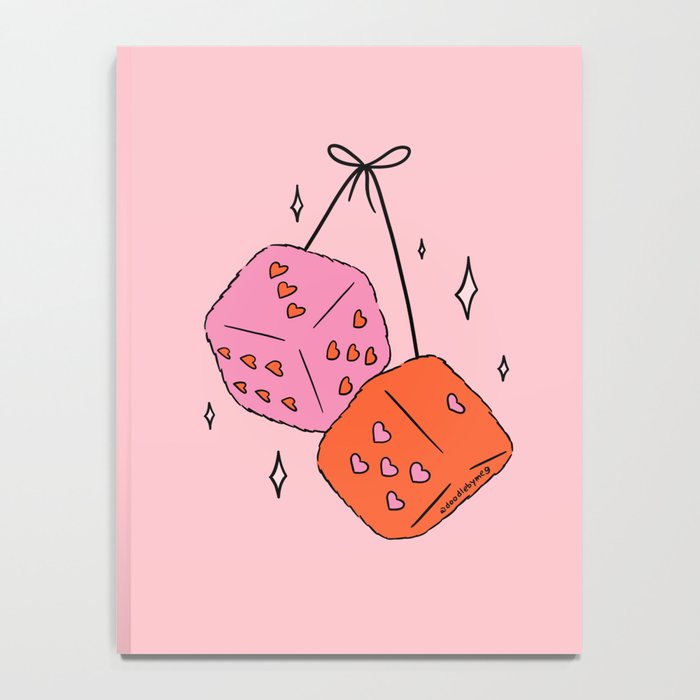 Heart Dice Notebook Gallery Image 4