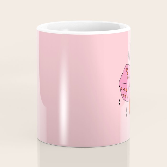 Heart Dice Coffee Mug Gallery Image 4