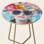 Style Knows No Age Bold Female Portrait Side Table Gallery Image 2