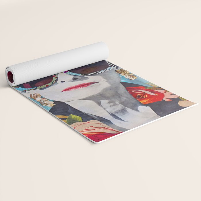 Style Knows No Age Bold Female Portrait Yoga Mat Gallery Image 2