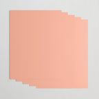 Peach Solid Color Wrapping Paper Gallery Image 3
