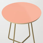 Peach Solid Color Side Table Gallery Image 2