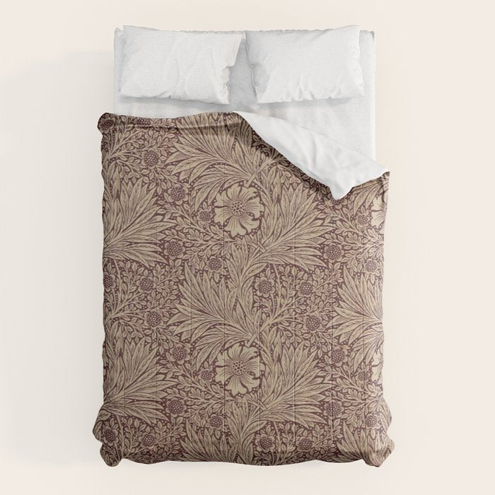 William Morris Marigold Brick Manilla Comforter Gallery Image 6