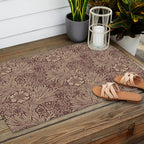 William Morris Marigold Brick Manilla Outdoor Rug Gallery Image 2