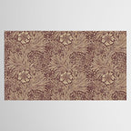 William Morris Marigold Brick Manilla Tablecloth Gallery Image 2