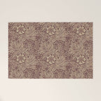 William Morris Marigold Brick Manilla Welcome Mat Gallery Image 1