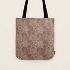 William Morris Marigold Brick Manilla Tote Bag Gallery Image 1