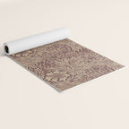 William Morris Marigold Brick Manilla Yoga Mat Gallery Image 2