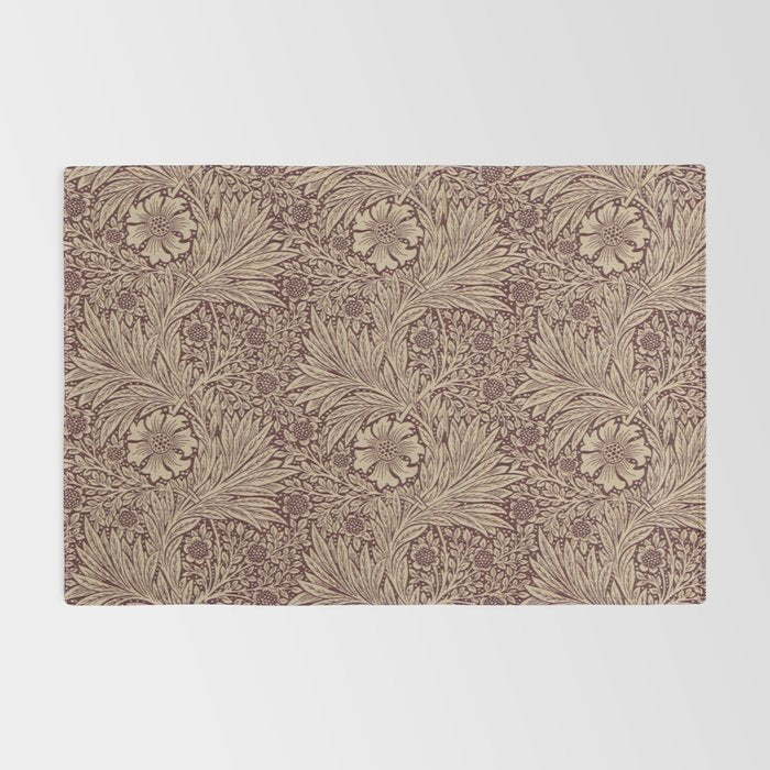 William Morris Marigold Brick Manilla Rug Gallery Image 2