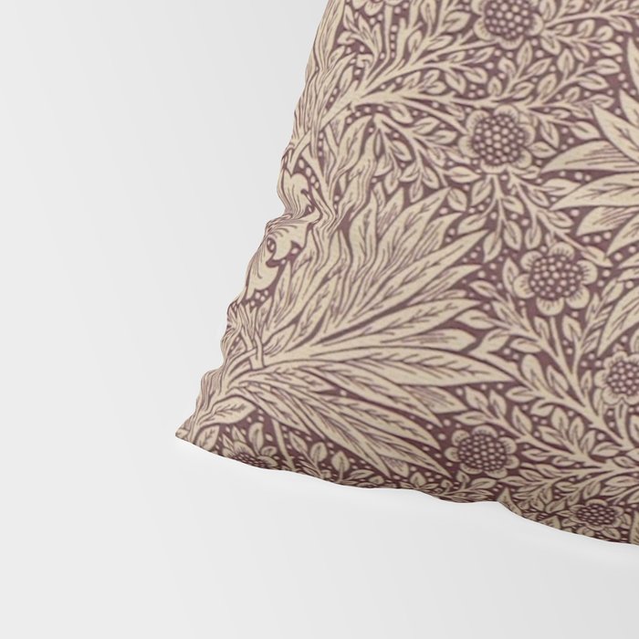William Morris Marigold Brick Manilla Pillow Sham Gallery Image 4